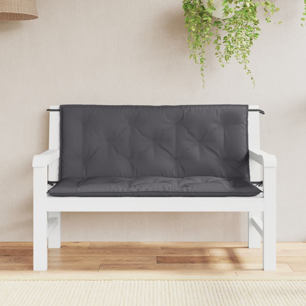 vidaXL Bench Cushion Water Repellent Outdoor Seat Cushion Pad Oxford Fabric