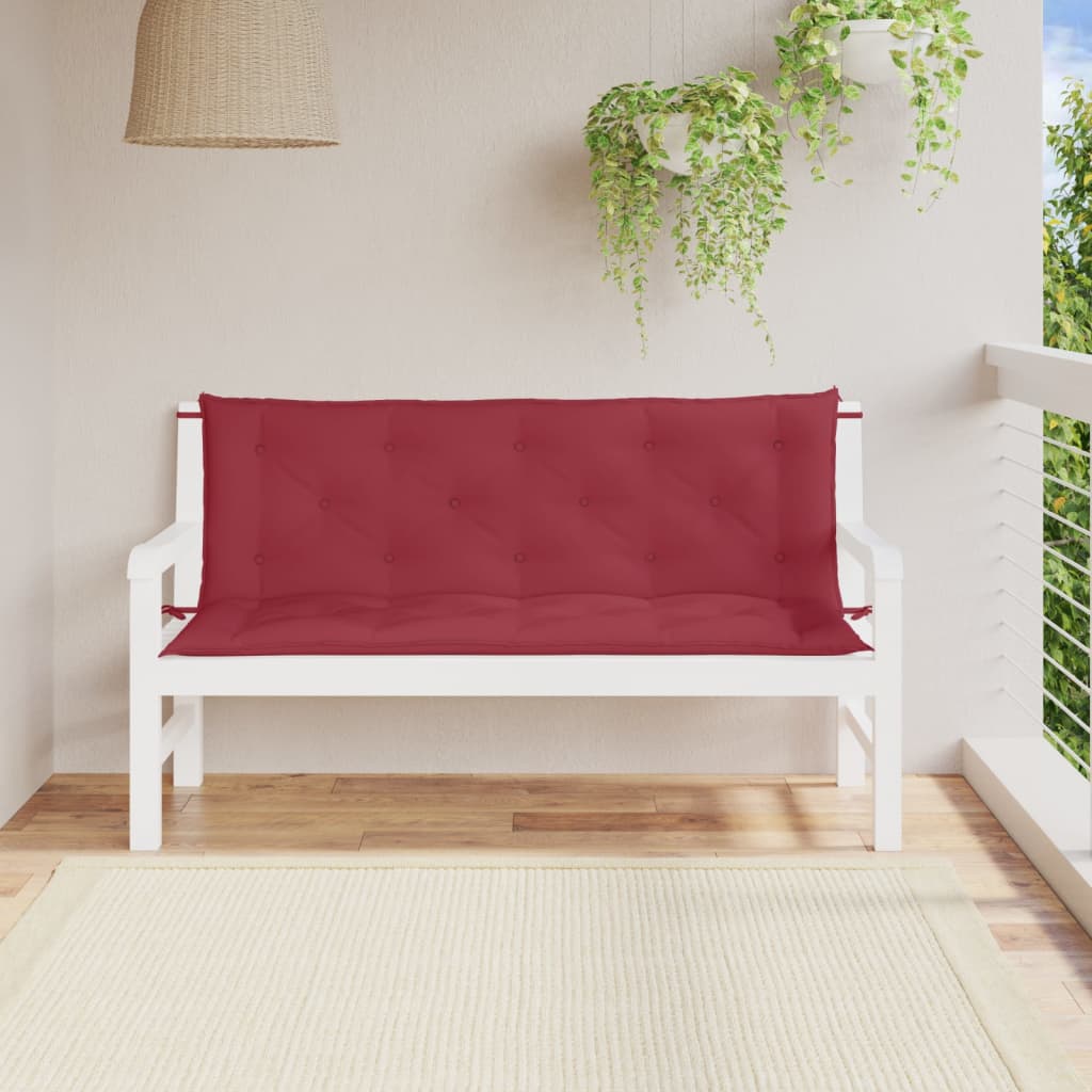 vidaXL Bench Cushion Water Repellent Outdoor Seat Cushion Pad Oxford Fabric